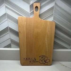 Personalized cutting board